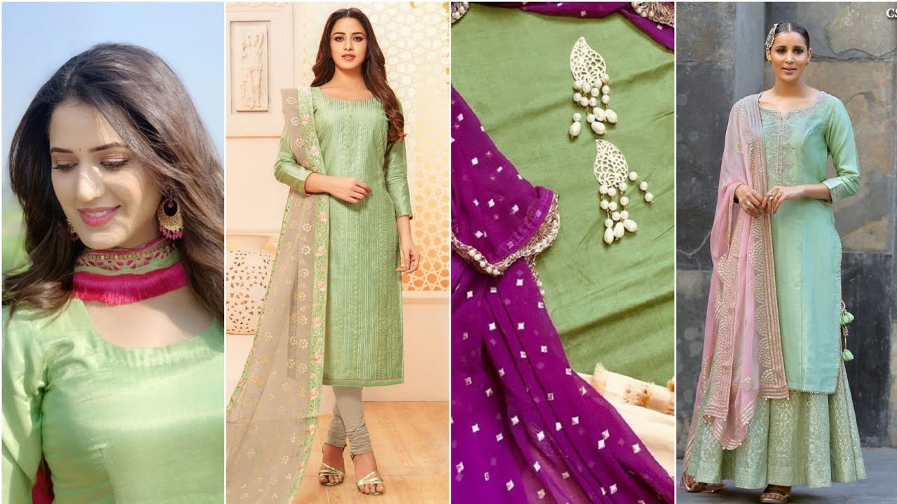 Punjabi Plus size Orange Patiala Suit Cotton Silk ROY291305 –  ShreeFashionWear